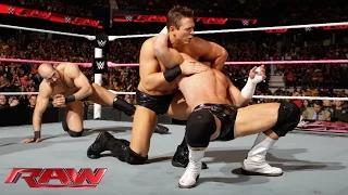 Dolph Ziggler vs. Cesaro vs. The Miz â€“ Intercontinental Title Match: WWE Raw, Sept. 29, 2014