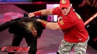 Dean Ambrose taunts Seth Rollins: WWE Raw, Sept. 29, 2014