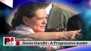 Congress President Sonia Gandhi launches various welfare projects in Raebareli (UP)