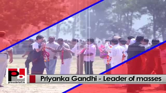 Progressive, young and Charismatic Priyanka Gandhi - peopleâ€™s favourite