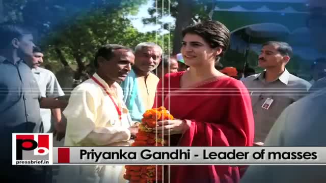 Charming personality Energetic Priyanka Gandhi - progressive Congress campaigner