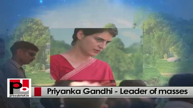 Priyanka Gandhi - genuine leader with progressive ideas, energetic Congress campaigner