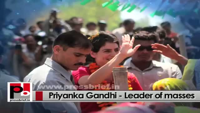 Priyanka Gandhi Vadra - Charismatic, energetic and progressive