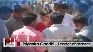 Young Priyanka Gandhi - Energetic mass leader with and innovative vision