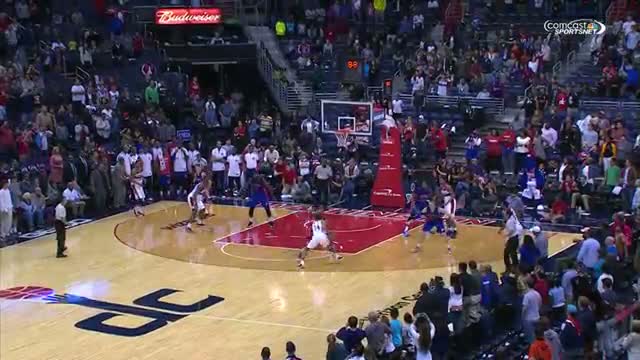 NBA: Andre Miller Feeds Kevin Seraphin for the Game-Winning Flush
