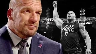 WWE: Triple H on The Rock's Electrifying Return