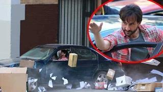Saif Ali Khan Crashes Car | Phantom Pictures REVEALED