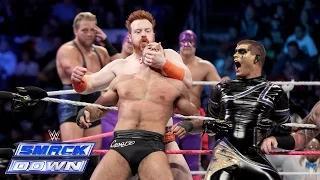 A 15-Man Tag Team Match between Team Teddy & Team Laurinaitis: WWE SmackDown, Oct. 10, 2014