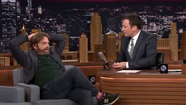 Zach Galifianakis' Sons' Testicles Fit in His Belly Button