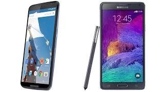 Nexus 6 vs. Samsung Galaxy Note 4 - Specs Comparison Review!