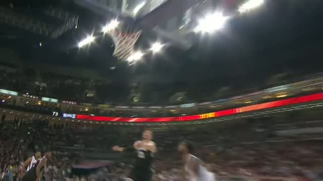 NBA: Rudy Gay and Derrick Williams Connect For The Alley Oop