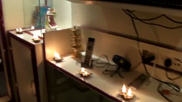 Diwali home decoration in India