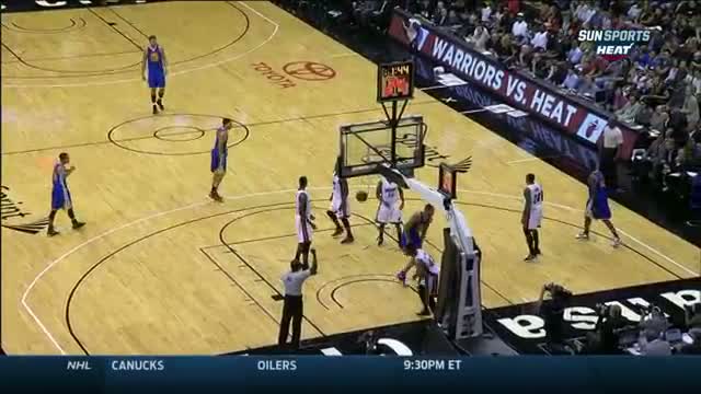 NBA: David Lee Doesn't Miss a Shot Against the Miami Heat