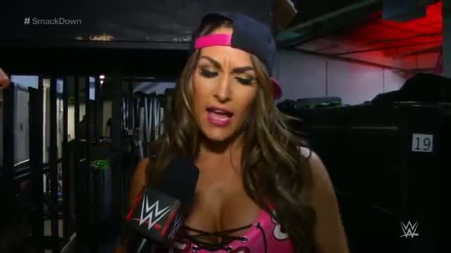 Nikki makes a statement - WWE SmackDown Fallout - Oct. 17, 2014