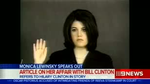 Tearful Monica Lewinsky speaks out on Clinton affair and her ravaged reputation for the first time