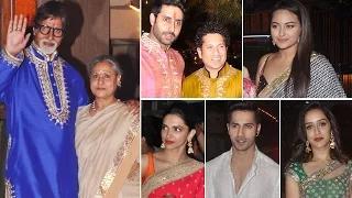 Amitabh Bachchan's DIWALI BASH : Deepika Padukone, Sachin Tendulkar, Varun Dhawan, Sonam ATTEND