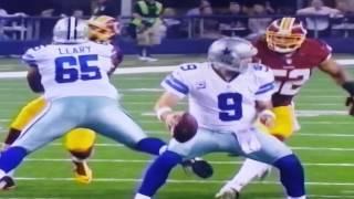 Tony Romo knocked out of the game