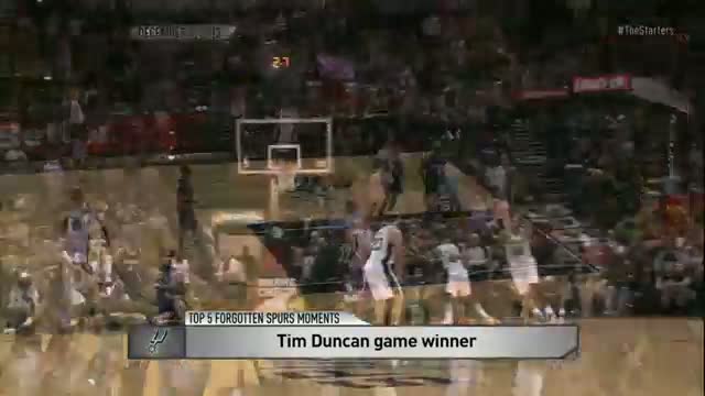 San Antonio Spurs: NBA Top 5 Forgotten Championship Moments - The Starters