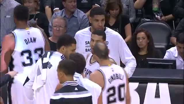 NBA: Tim Duncan and Tyson Chandler Mic'd Up on Opening Night