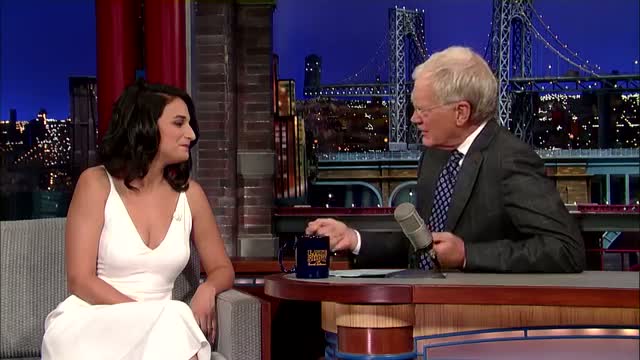 Jenny Slate on the Origin of Marcel the Shell - Late Show with David Letterman