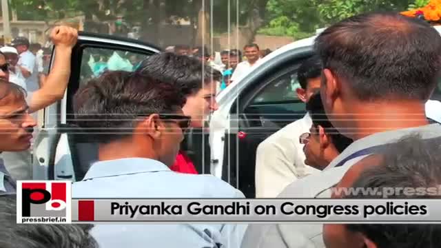 Priyanka Gandhi Vadra - a mass leader who easily connects with the common people