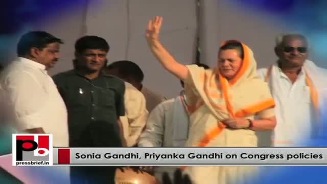 Energetic Congress leaders- Sonia Gandhi and Priyanka Gandhi - charismatic personalities