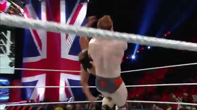 Sheamus vs. Rusev - United States Championship Match: WWE Raw, November 10, 2014
