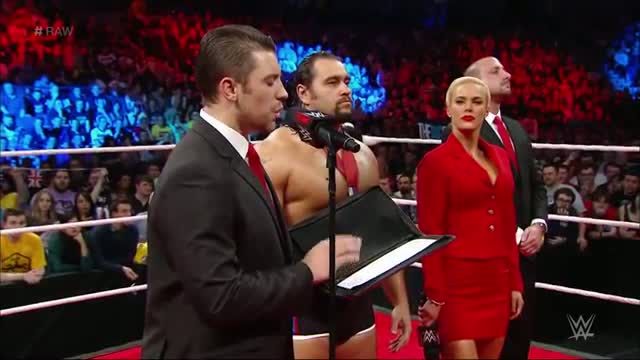 Rusev & Lana celebrate their United States Championship conquest: WWE Raw, November 10, 2014