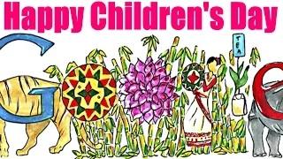 Happy Children's Day - Google Doodle 2014