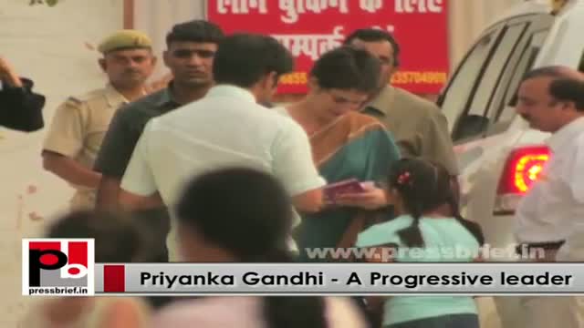 Priyanka Gandhi Vadra - charismatic personality with innovative ideas