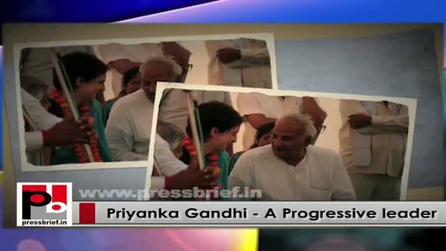 Young Priyanka Gandhi Vadra-intelligent personality with innovative vision