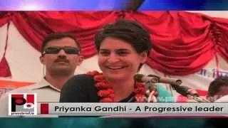 Charming Priyanka Gandhi Vadra - star Congress campaigner with innovative vision
