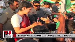 Young Priyanka Gandhi - charismatic and inspiring like former PM Indira Gandhi