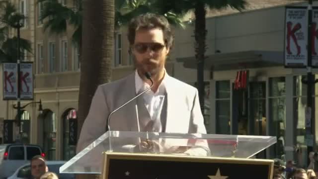 McConaughey Gets a Hollywood Star