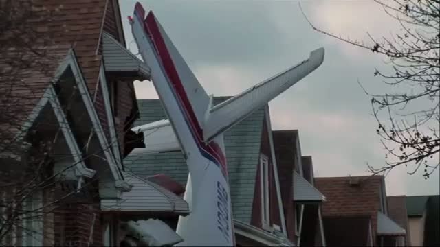 Twin Engine Plane Crashes Into Chicago Home