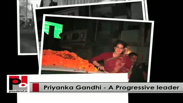 Priyanka Gandhi: Energetic youth icon - progressive and charismatic personality