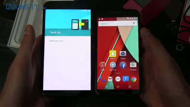 Google Nexus 6 Unboxing and Hands On
