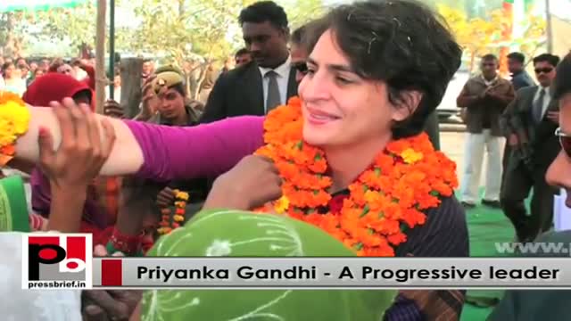 Priyanka Gandhi-Charming and Energetic-Young Congress campaigner