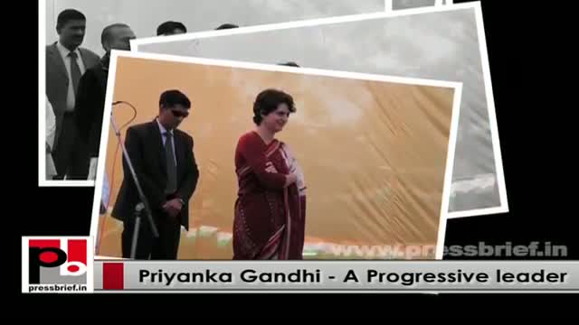 Priyanka Gandhi Vadra - Energetic, inspiring Congress leader who has all qualities of a leader