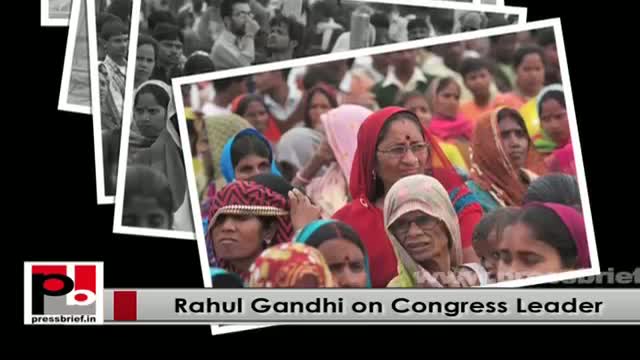 Young Rahul Gandhi - perfect leader who always focussed on peopleâ€™s welfare