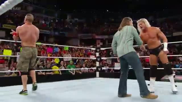 John Cena & Dolph Ziggler vs. Seth Rollins, Jamie Noble & Joey Mercury: WWE Raw, November 24, 2014
