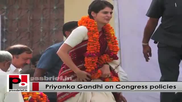 Charismatic Priyanka Gandhi Vadra - energetic Congress campaigner