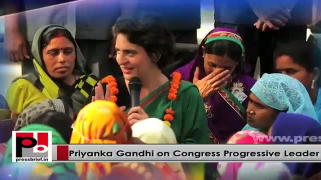 Charming personality, energetic leader Priyanka Gandhi Vadra - peopleâ€™s favourite