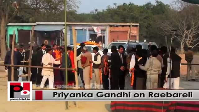Priyanka Gandhi - energetic and charismatic leader; resembles Indira Gandhi