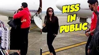 When Aishwarya Rai Kissed Abhishek Bachchan In Public | PDA