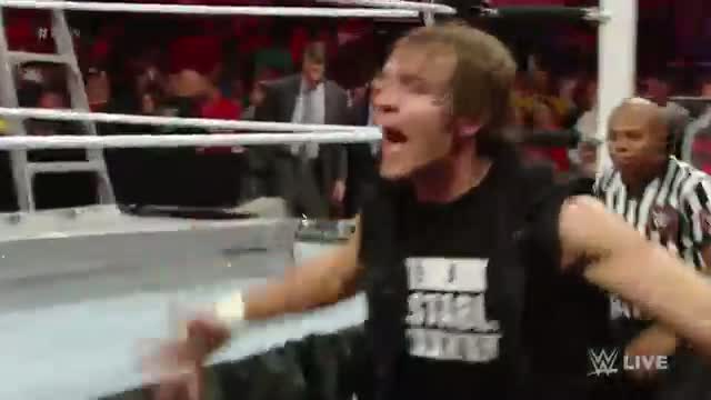 Dean Ambrose sends a message to Bray Wyatt: WWE Raw, December 1, 2014