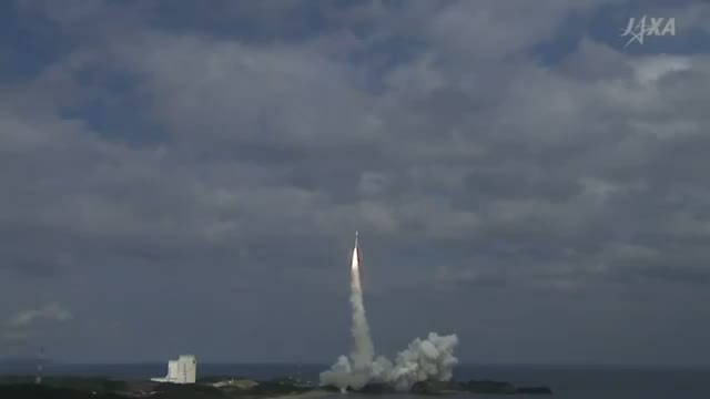 Japan Launches Rocket to Blow Crater 
