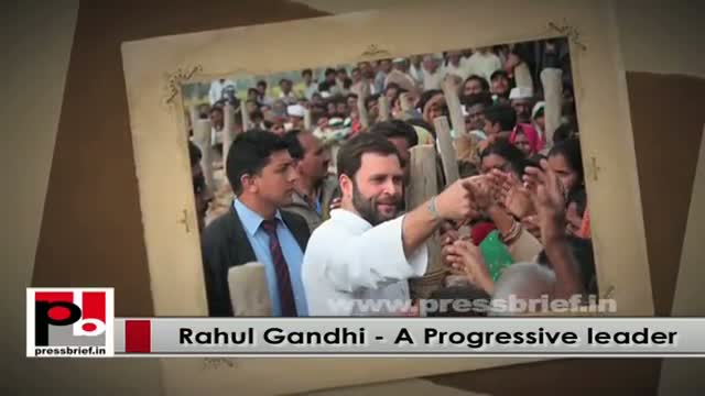 Rahul Gandhi - Young Congress leader who not only preaches but delivers too