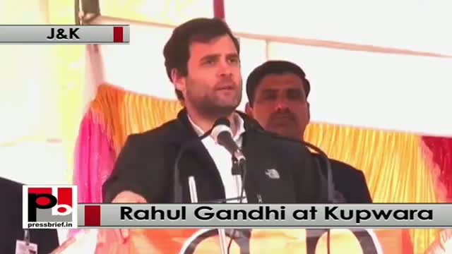 J&K polls: At Kupwara, Rahul Gandhi attacks Modi govt, BJP