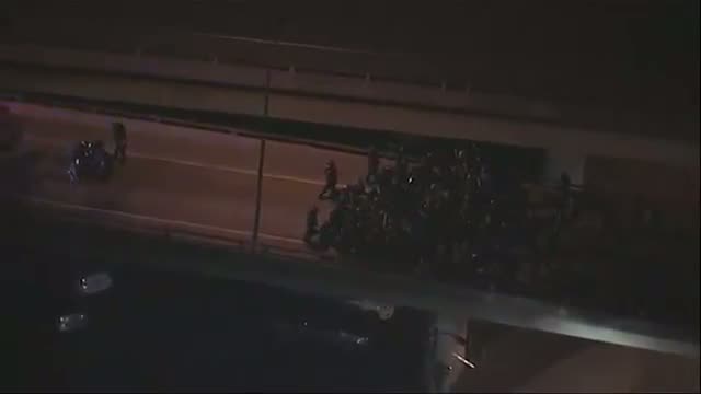 Protesters Block Bay Area Freeway Video
